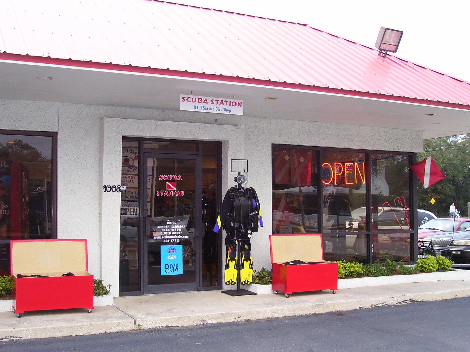Scuba Station Store Front